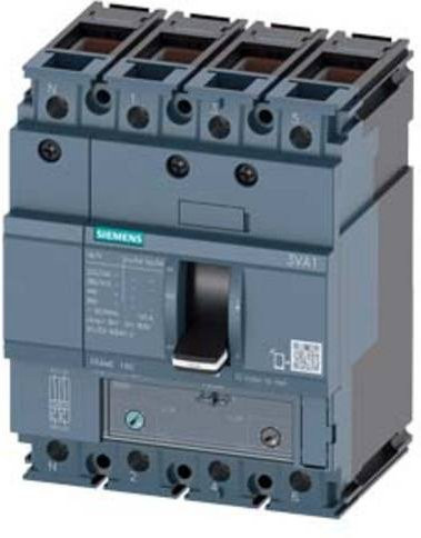Siemens 3VA1125-4GF46-0AA0 Leistungsschalter in Grau mit einem Einstellbereich von 18 - 25A und einer maximalen Schaltspannung von 690 V/AC - Bild 1