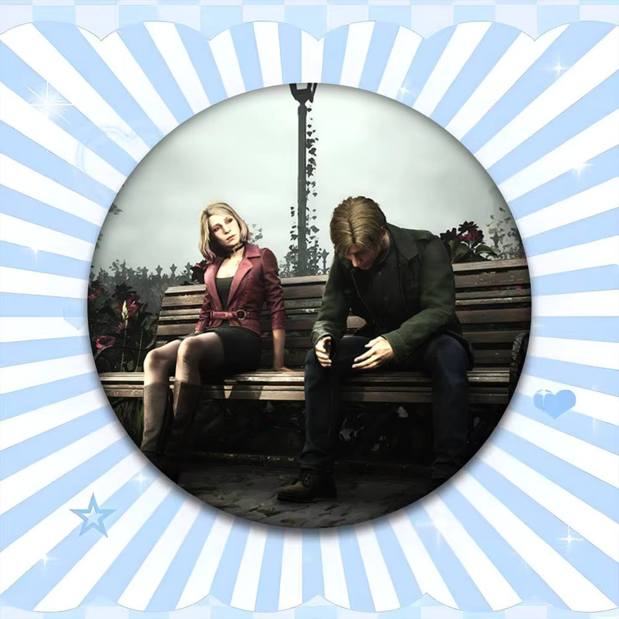 kayou Abzeichen Brosche, Silent Hill 2, Emaille-Pin, Unisex - Bild 5
