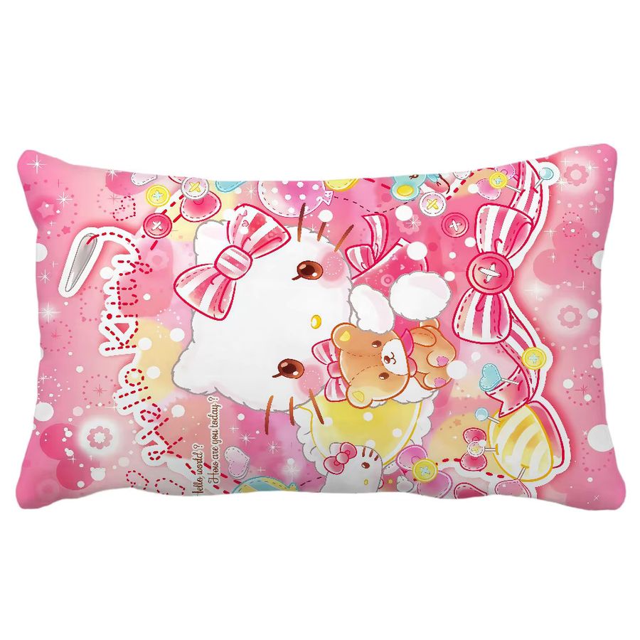 Sanrio K-Kitty Kissenbezug Rechteckig in Rosa - Bild 4