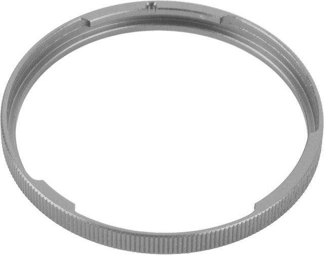 ZuiyouPet1 Objektivdekoration für Ricoh GR3X und GR3X HDF aus Aluminiumlegierung in Silber - Bild 1