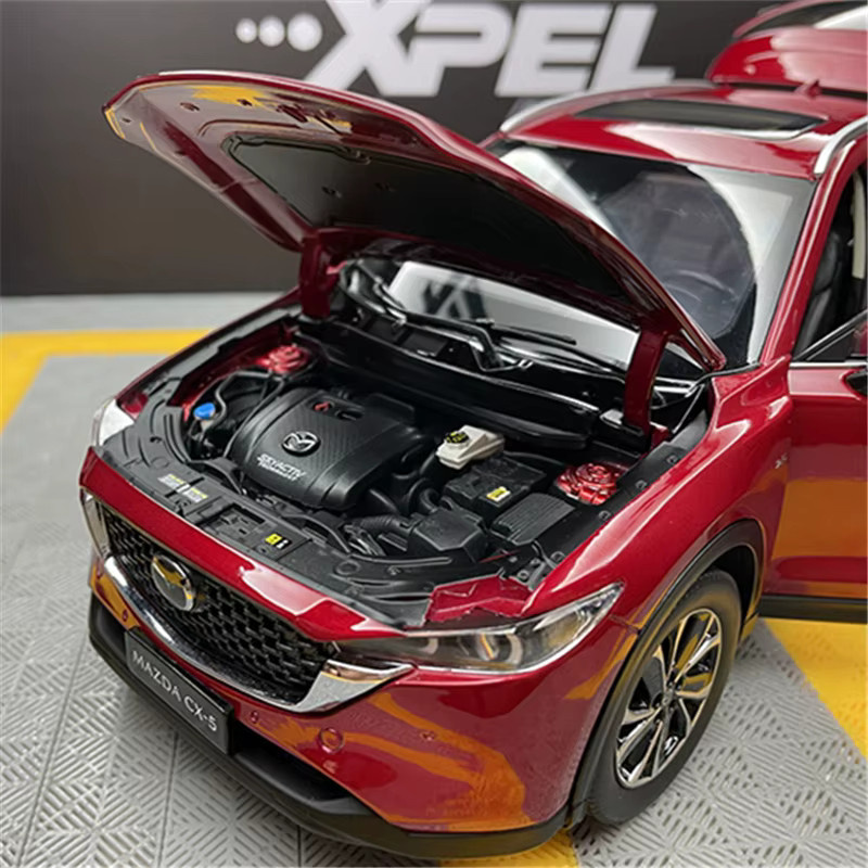 WELLY Mazda CX-5 CX5 SUV, Auto Modell, 1:18, Metall, Rot - Bild 3