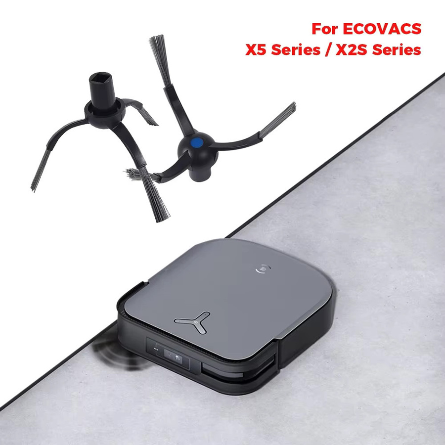 Ecovacs Seitenbürsten-Zubehör in Schwarz für X5 PRO, X5 PRO OMNI, X5 Pro Ultra, X5 Max, X5 OMNI und X2S Kehrroboter-Staubsauger Ersatzteile - Bild 3