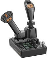 MOZA FCS Farming Control System Joystick in Schwarz für PC-Simulationen - Bild 1