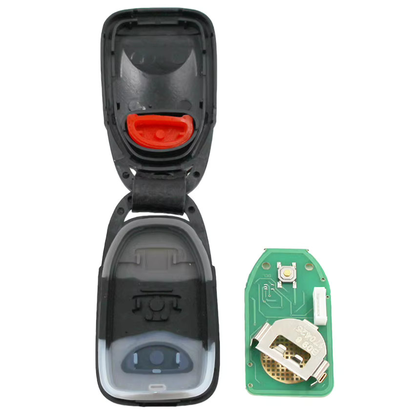 5er Set Keydiy KD B09 Universal Fernbedienung Auto Schlüssel für Hyundai, 4 Tasten, Schwarz, kompatibel mit KD900, KD900 + URG200 und KD-X2 B Serie - Bild 2