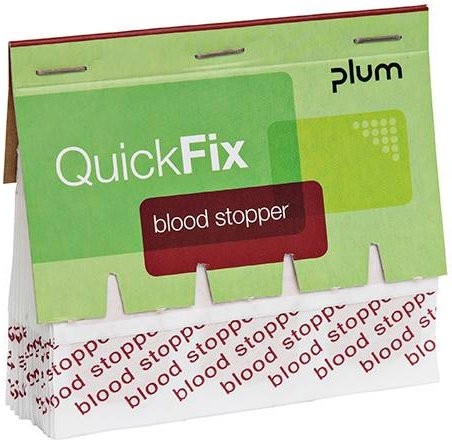 PLUM QuickFix Blood Stopper 5516 Pflaster-Nachfüllset in Grün - Bild 1