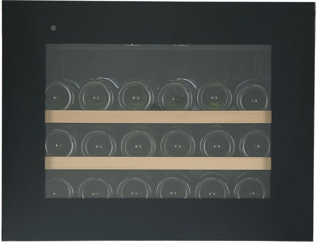 Wolkenstein Weintemperierschrank EWTS64-28ED Einbaugerät Schwarz B/H/T: 59 x 45,5 x 56,3 cm - Bild 1
