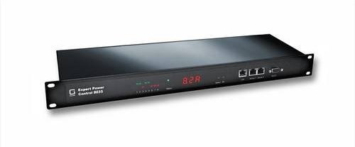 GUDE 8035-11 Expert Power Control NET Netzwerkleiste in Schwarz mit 8x C13 Steckplätzen, Differenzstrommessung Typ B pro Port und 2x Sensorport, inklusive Wi-Fi und Ethernet/LAN - Bild 1