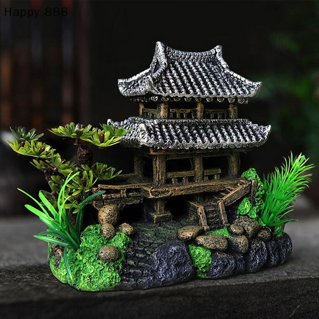 Hoeaden Resin Aquarium Ornament – Realistische Dekoration für dein Fischbecken und Aquascaping - Bild 1