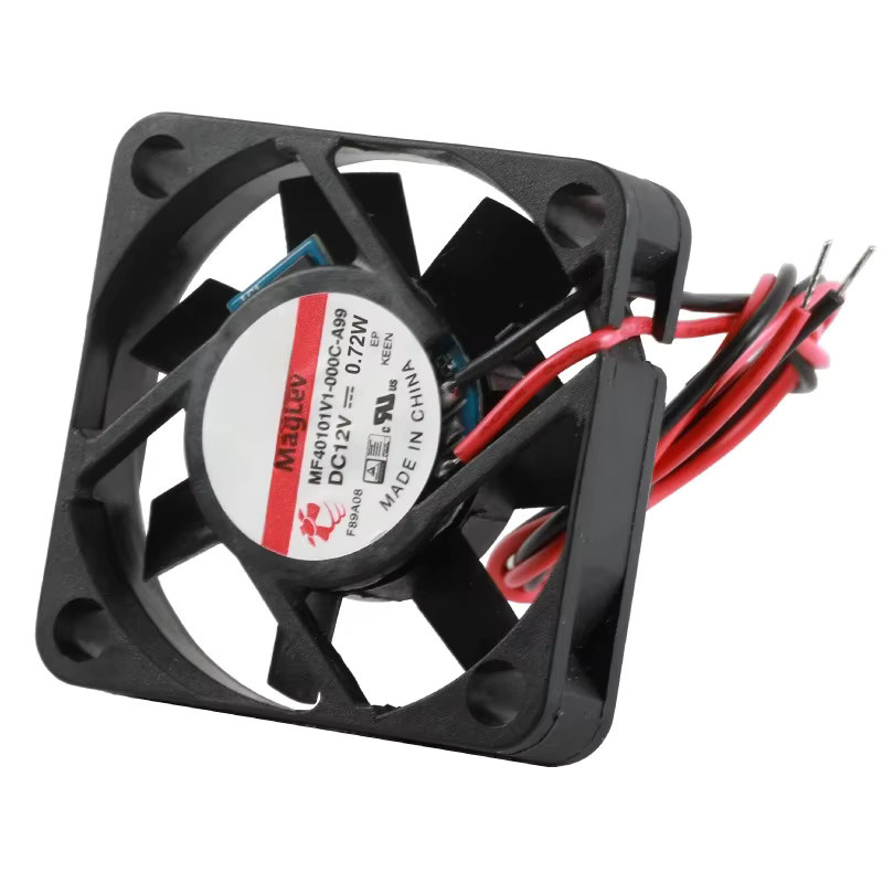 Mellow Sunon 4010 Lüfter Schwarz für 3D-Drucker mit magnetischem Federungslager für Voron und Ender 3 Hotend 12 V/24 V - Bild 4