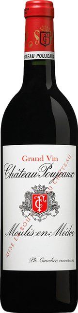 Château Poujeaux Rotwein, Bordeaux, Merlot/Cabernet Sauvignon, 2018, trocken, 0,75 l - Bild 1