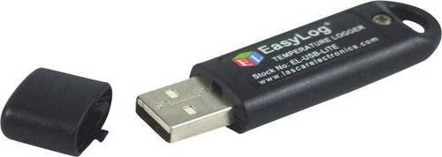 Lascar Electronics Temperatur-Datenlogger EL-USB Lite in Schwarz zur Messung der Temperatur von -10 bis 50°C mit USB-Anschluss - Bild 1