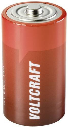 VOLTCRAFT LR20 Mono D Batterie Alkali-Mangan 1.5V 18000 mAh in Orange - Bild 1