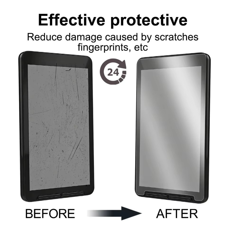 XTEINK Displayschutzfolie für X4 E-Reader, Set aus 1 bis 5 Stück, matte und HD-klare PET-Schutzfolien, blendfrei und gegen Fingerabdrücke - Bild 6