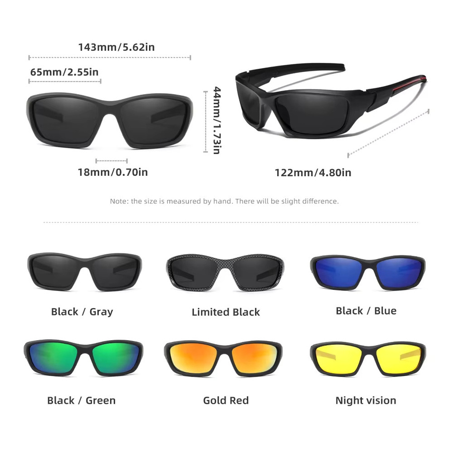 Ninesun Sportsonnenbrille, Herren, Vollrand, Schwarz, Kunststoff - Bild 2