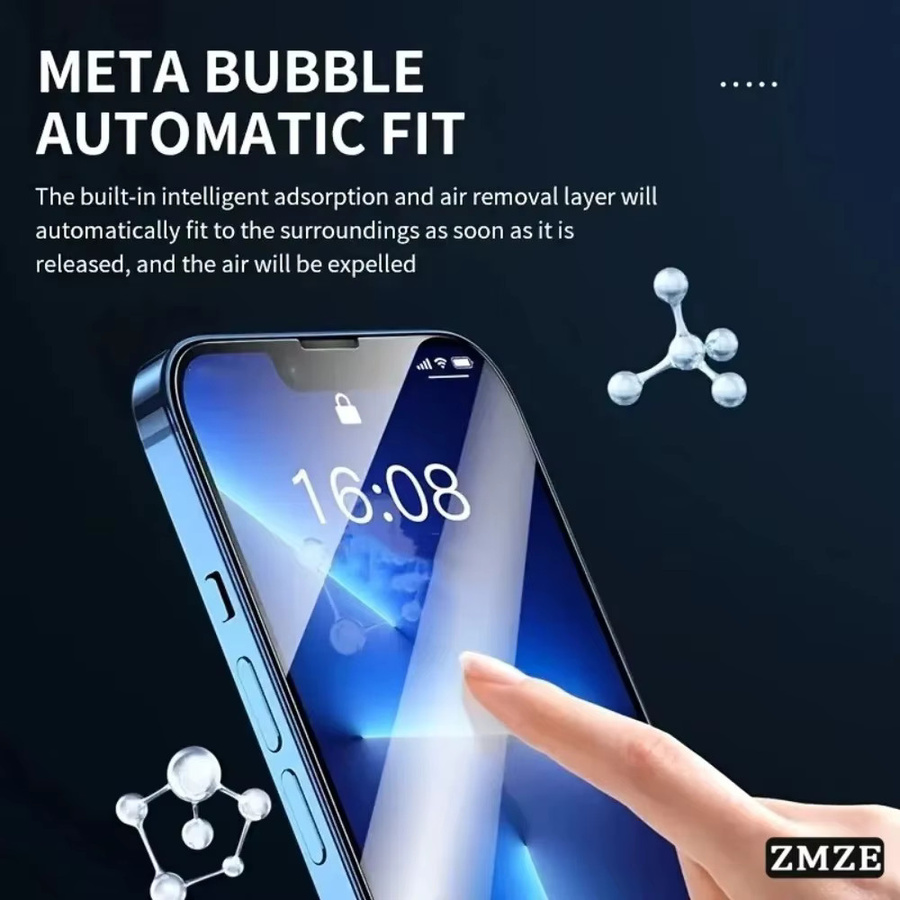 3er-Pack Displayschutz aus gehärtetem Glas für Samsung Galaxy S21 S22 S23 S24 S25 S26 Plus Ultra Edge, transparent, anti-fingerabdruck und anti-bruch - Bild 3