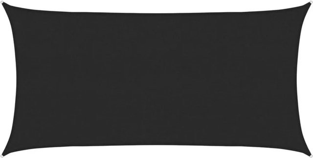 vidaXL Sonnensegel aus HDPE in Schwarz, B/B: 4,5 x 2,5 m - Bild 1