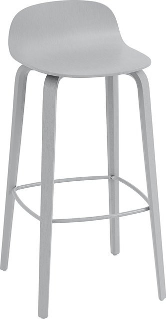 Muuto Visu Barhocker in Grau - Bild 1