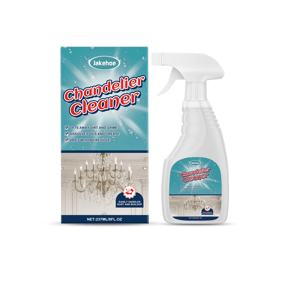Jakehoe Kristall-Kronleuchter-Reinigungsspray Fleckenentferner zur einfachen Anwendung ohne Demontage, 237ml - Bild 6