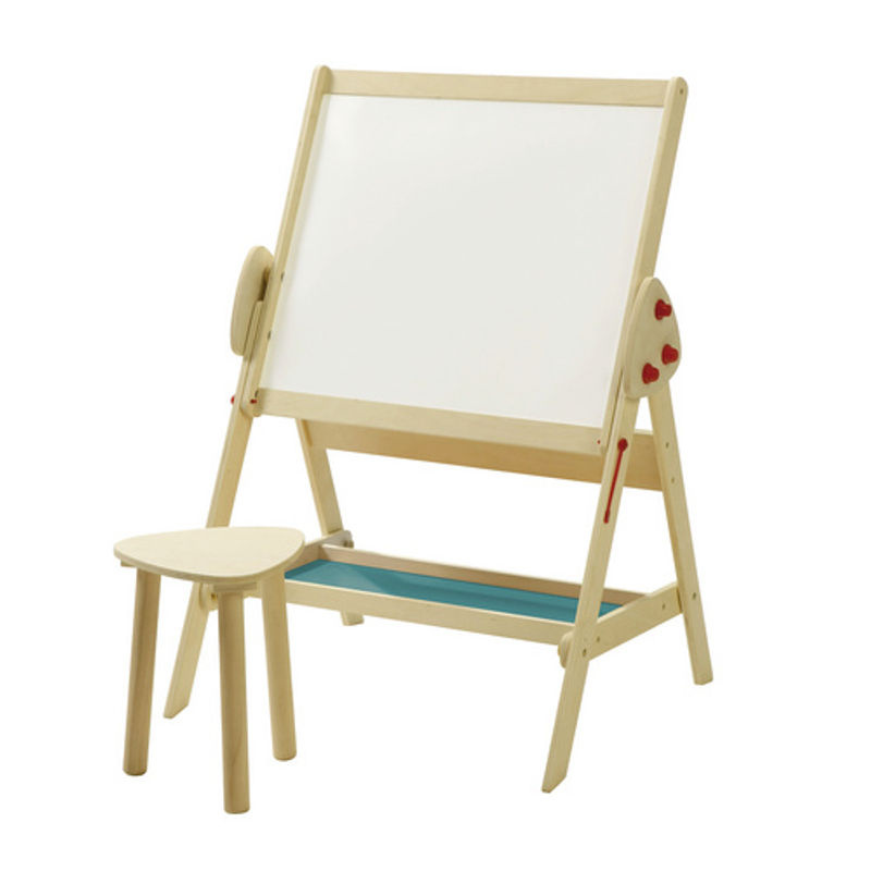 Roba Standtafel mit Hocker Fuchs und Eule für das Kinderzimmer aus Holz in Matt - Bild 5