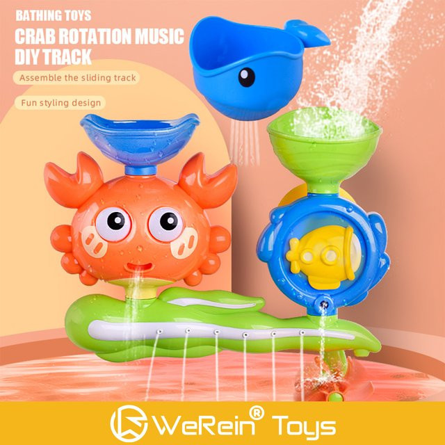 Krabbenspielzeug, Krabbenform, Wasserspielzeug, Bunt / Mehrfarbig - Bild 1