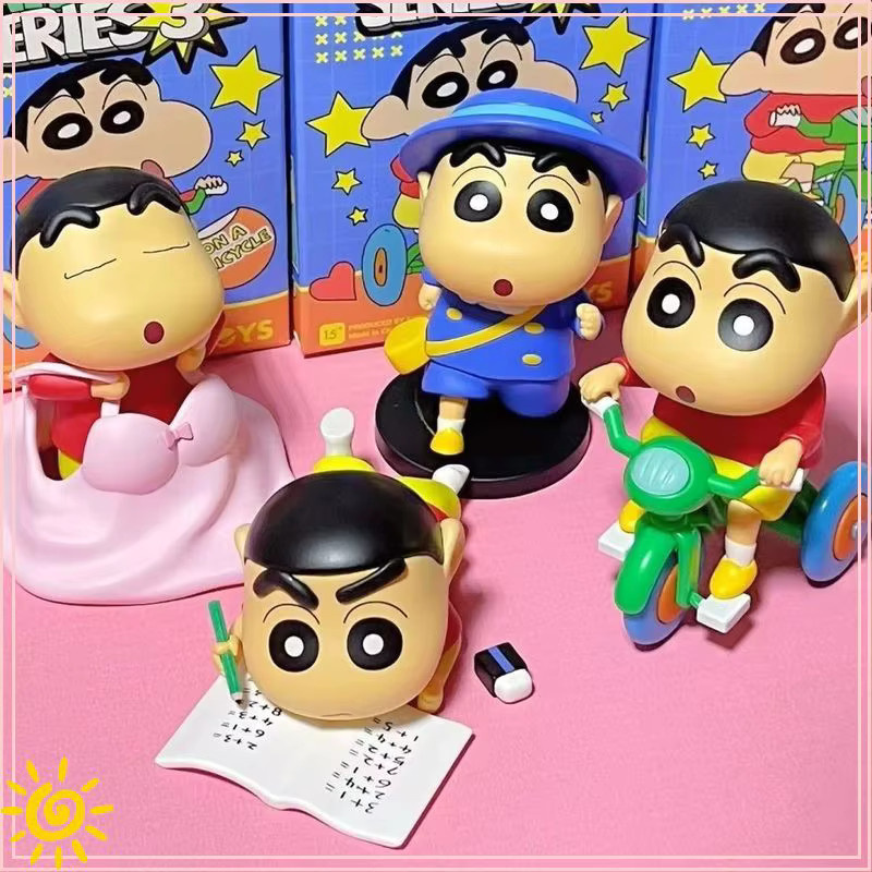 52TOYS Shin-Chan Blindbox, Schreibtisch-Ornament, Kunststoff, Bunt / Mehrfarbig - Bild 4