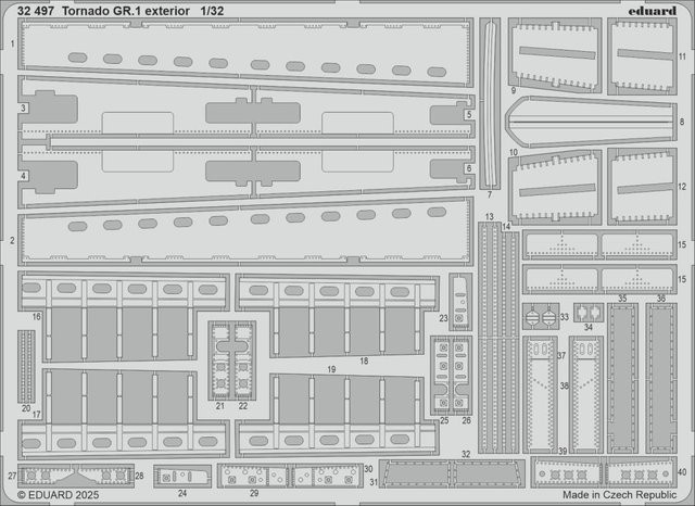 Italeri Tornado GR.1 - Exterior, Modellfahrzeug, 1:32 - Bild 1