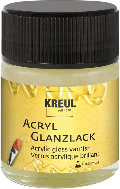 KREUL Acryl Glanzlack Transparent 50 ml - Bild 1