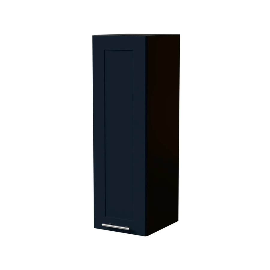 Feldmann-Wohnen Hängeschrank Oslo in Schwarz und Indigo Matt, B/T/H: 30 x 32,5 x 96 cm - Bild 2