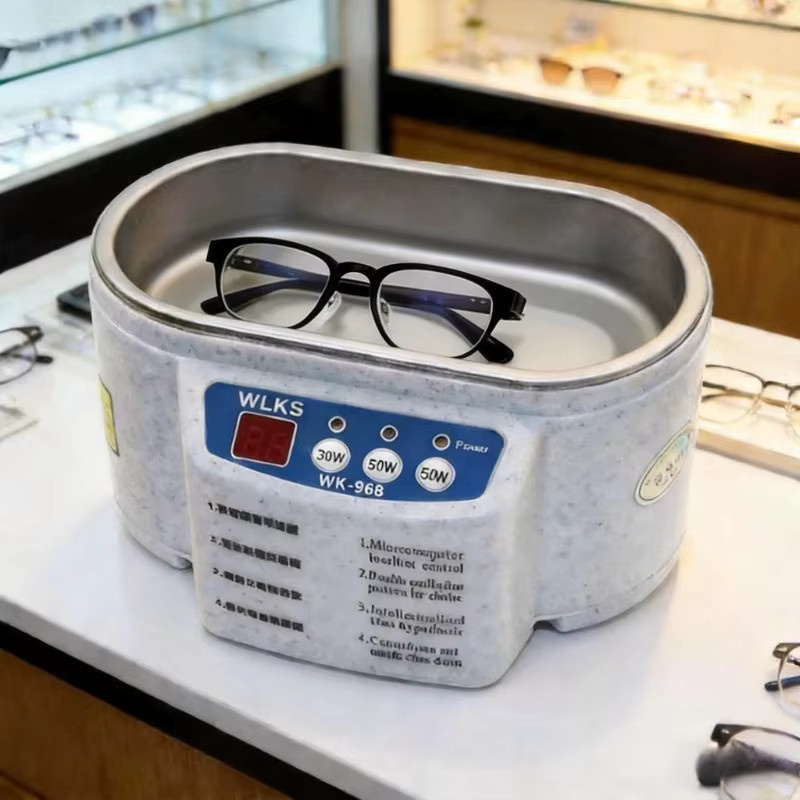 BALASHOV Digitaler Ultraschallreiniger aus Edelstahl mit 30/50W für Schmuck, Brillen und Uhren - Bild 2