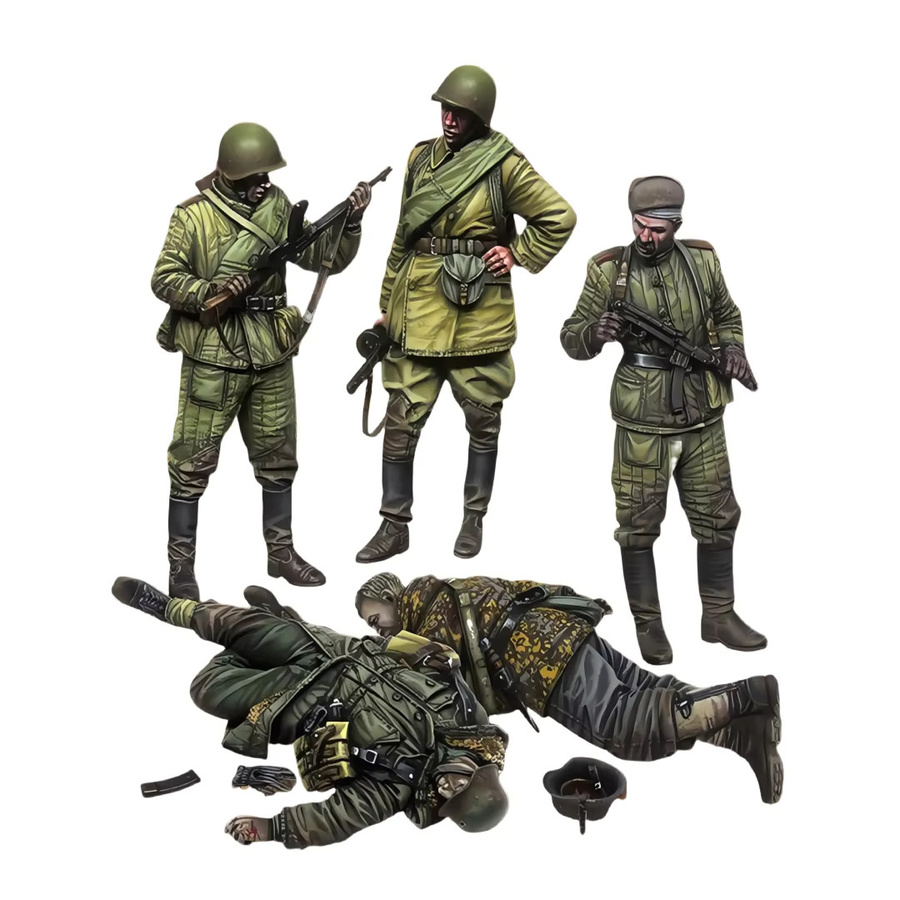 MEEKLION MODEL Militär Modellbausatz, 1/35, unbemalt, unmontiert - Bild 3