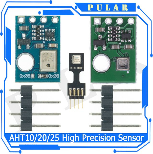 SAMIORE ROBOT Digitales Temperatur- und Feuchtigkeitssensor-Messmodul mit I2C-Kommunikation AHT10 AHT20 AHT25 AHT30 Ersatz für DHT11 SHT20 - Bild 1
