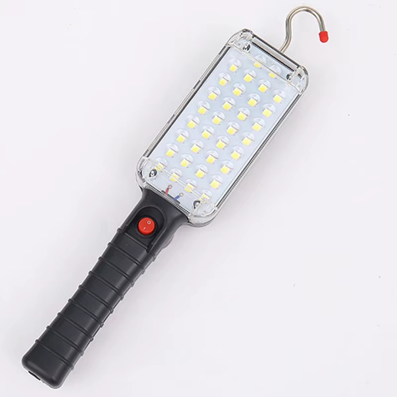 ESMARTER Tragbare LED COB Arbeitsleuchte mit Magnet und Haken in Schwarz - Bild 3