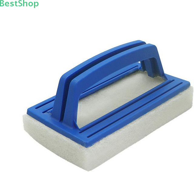 HELTC Pool Reinigungsbürste Schwamm Pinsel für die Poolwand in Blau - Bild 1