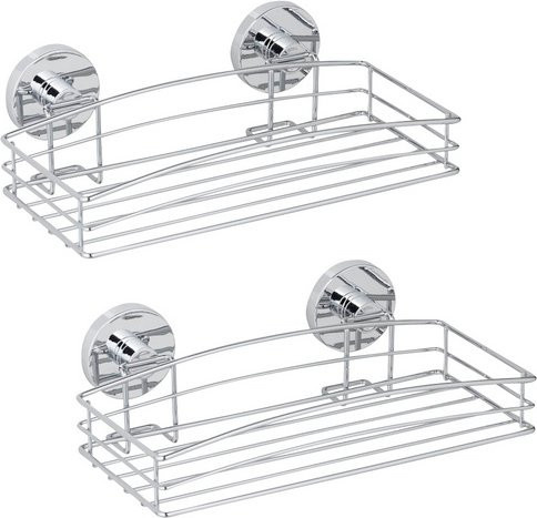 WENKO Wandablage aus Stahl in Silber - Bild 1