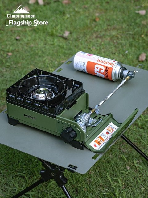 CAMPINGMOON Kartenofen-Adapter Verlängerungsrohr für Outdoor-Kocher und Flachgastank in Silber - Bild 1