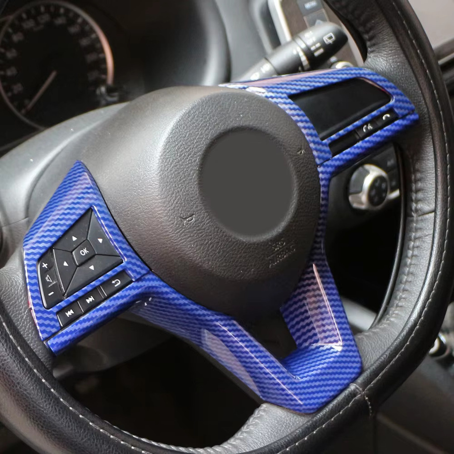 Lenkrad Panel Abdeckung Trim Aufkleber für Nissan Qashqai J11, Xtrail T32, Rogue, Note, Versa, Kicks, Juke, Micra, Leaf und Sentra - Bild 3