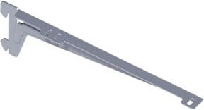 Element System Winkelträger 10300 für Wandschiene in Weiß - Bild 1