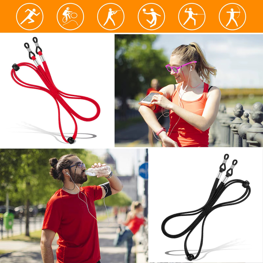 VOPHA Brillenband Leder, Unisex - Bild 2