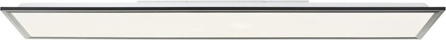 Brilliant LED-Deckenleuchte Briston in Schwarz, rechteckig, B: 100 cm, H: 25 cm, T: 25 cm - Bild 1