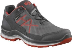 HAIX Black Eagle GTX WS Low Wanderschuh grau-orange Gr. 45 - Bild 1