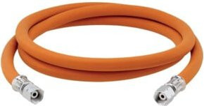 Gok Schlauchleitung 4x4 G3/8 in Orange, Länge: 150 cm - Bild 1