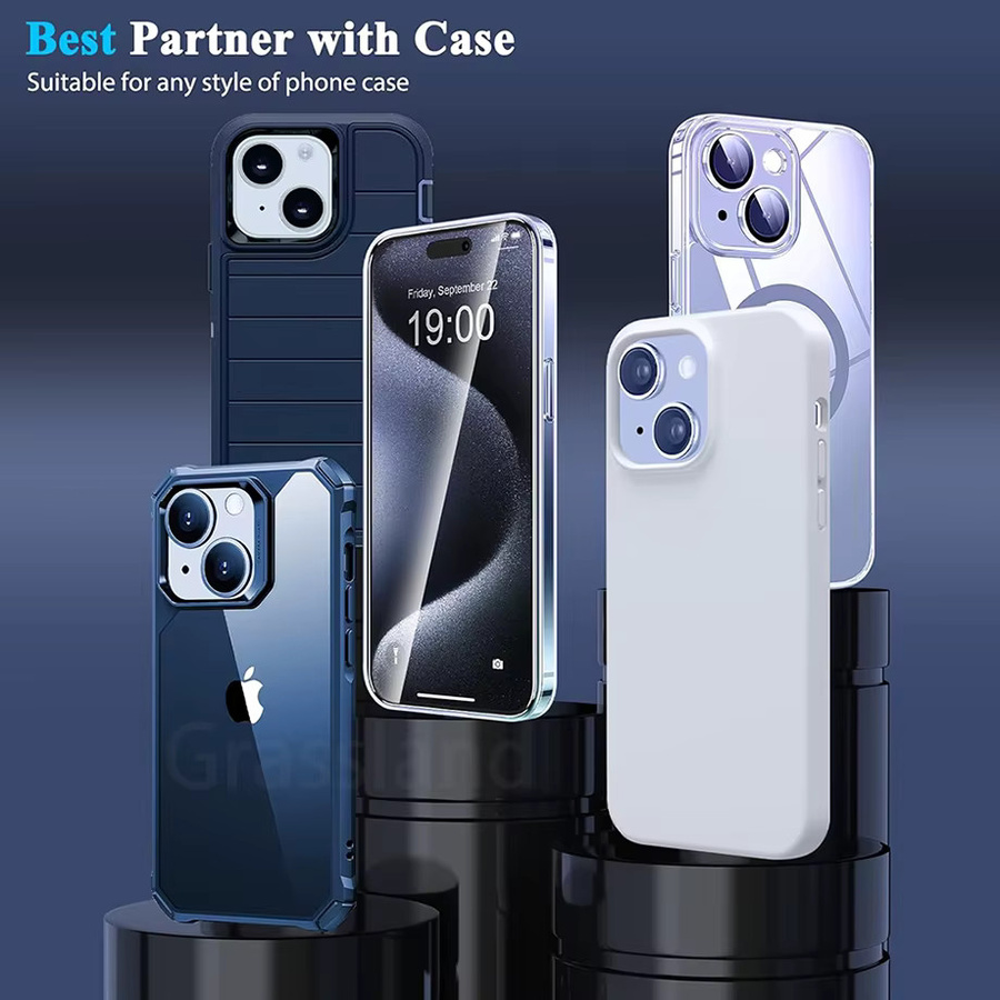 KaiYingF 4er-Set Panzerglas Display Schutzfolie für iPhone 15 14 13 12 11 Pro Max und iPhone 6 7 8 Plus X XS Max XR, transparent - Bild 6