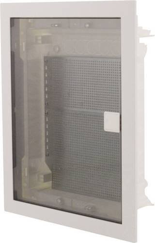 Intratec MKFUGH24-MEDIA Multimedia-Verteiler für den Einbau, Weiß/Transparent - Bild 1