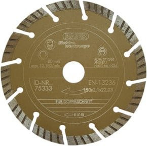 Baier Maschinenfabrik Diamantscheibe Gold II für Beton Durchmesser: 150 mm - Bild 1