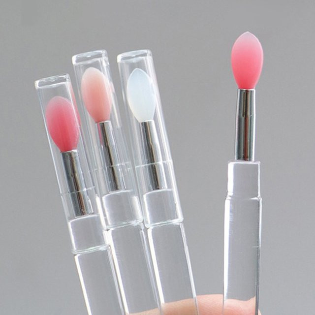 HNKMP Lippenpinsel aus Silikon mit Abdeckung, Unisex - Bild 1