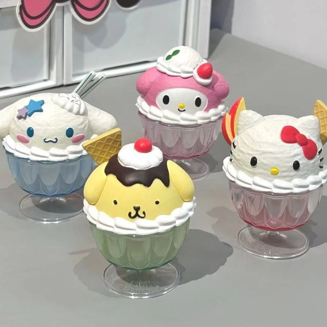 Sanrio Cinnamoroll Dessert-Eisbecher, Blindbox-Modellspielzeug - Bild 1