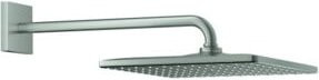 Grohe Rainshower Mono 310 Cube Kopfbrause mit Brausearm in Supersteel Brushed Steel und Silber - Bild 1