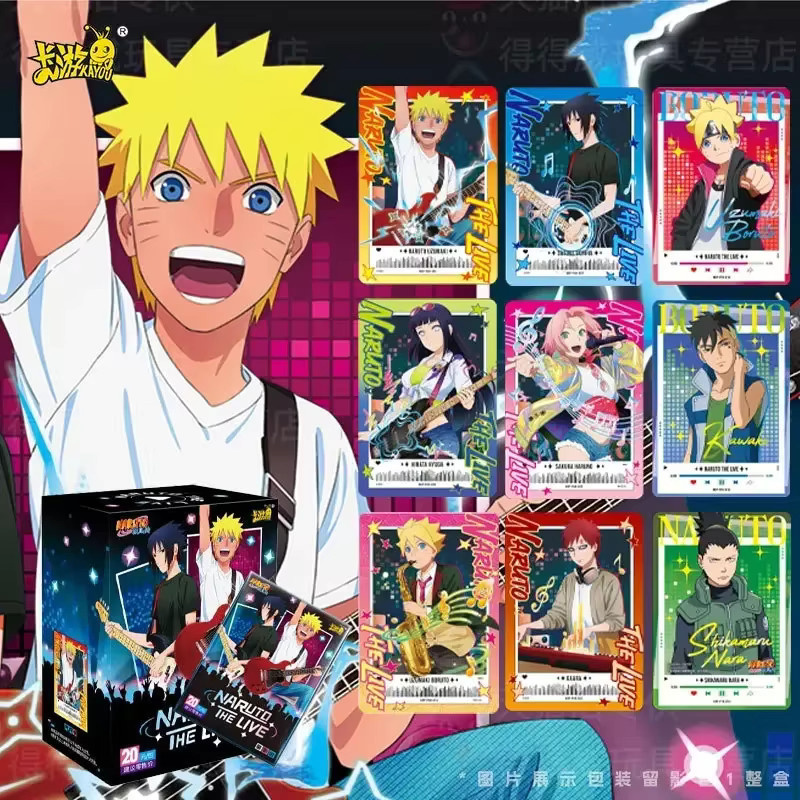 KAYOU Naruto Shippuden Konzertkarten, Bunt / Mehrfarbig - Bild 2