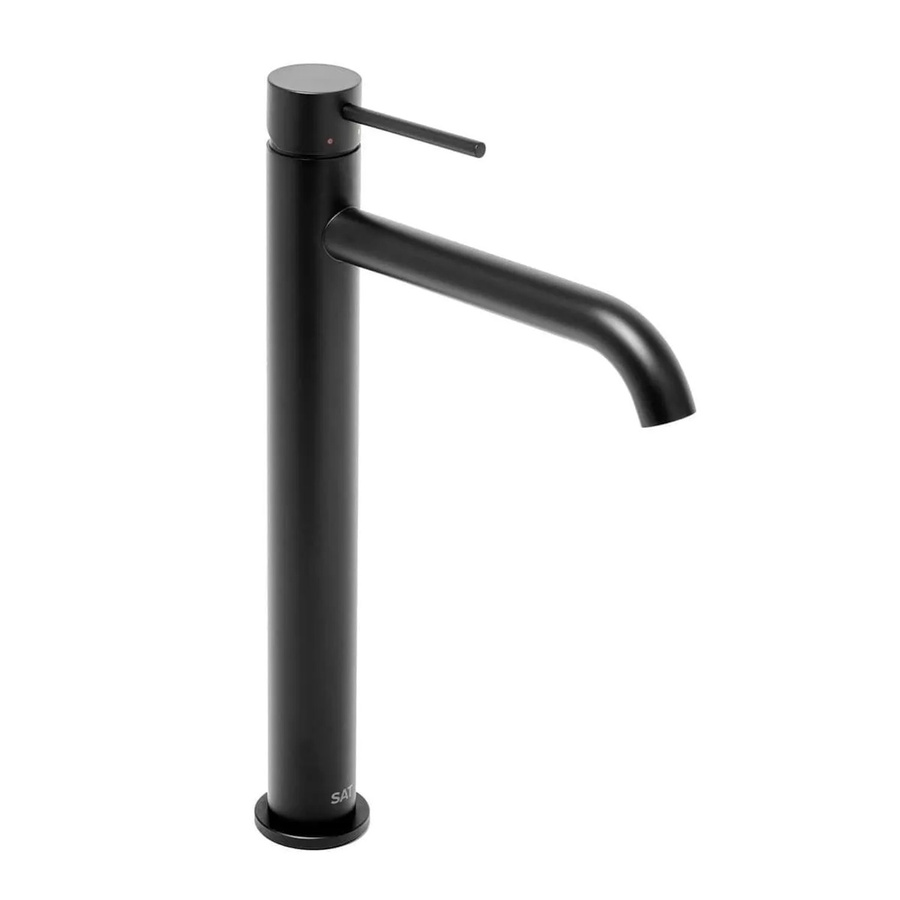 Swiss Aqua Technologies Einhebelmischer Waschtischarmatur aus Edelstahl in Schwarz Matt, Höhe: 30,8 cm - Bild 2