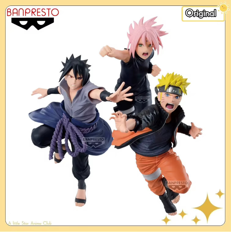 Bandai Banpresto Naruto Vibration Stars Haruno Sakura/Uchiha Sasuke/Naruto Uzumaki, Einzelfigur - Bild 1